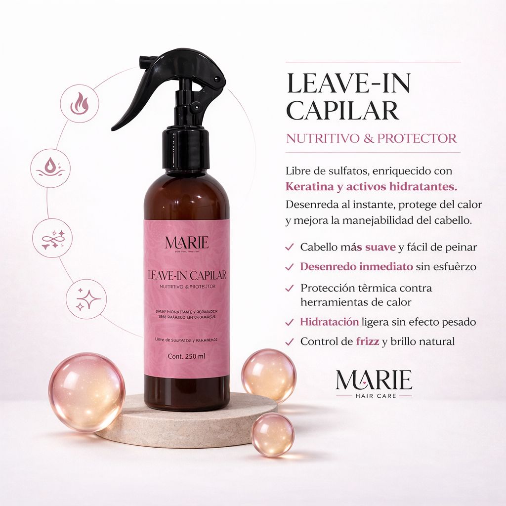 Leave-In Desenredante con termo protección